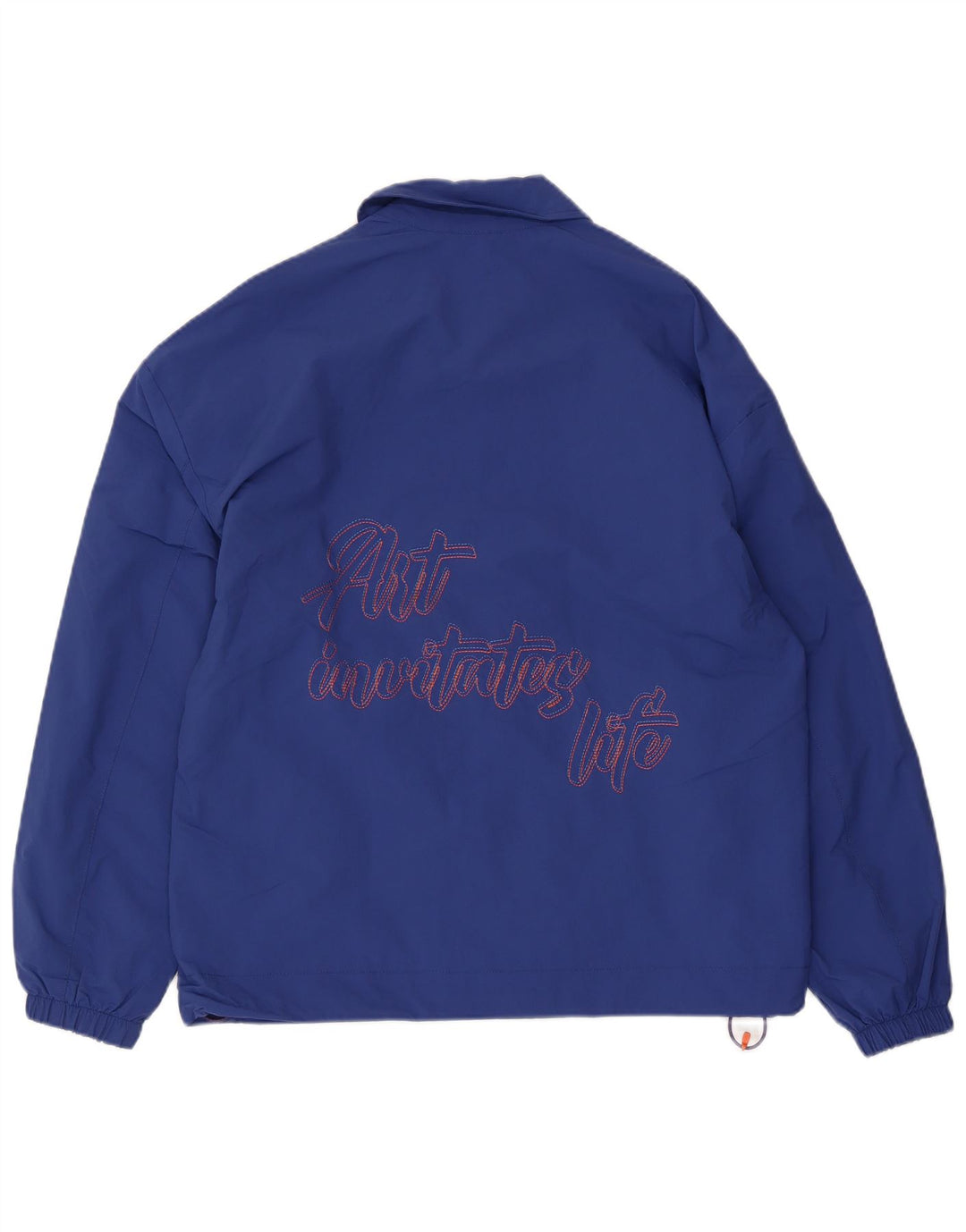 Giubbotto bomber grafico da uomo Zara UK 36 piccolo blu