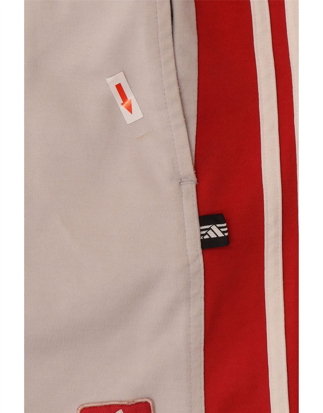 Pantaloncini sportivi Adidas da uomo piccoli in cotone grigio