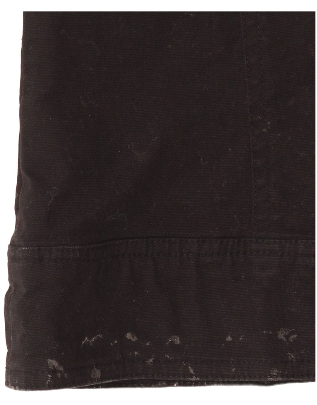 Pantaloni cargo da donna Modana UK 10 piccoli in cotone nero