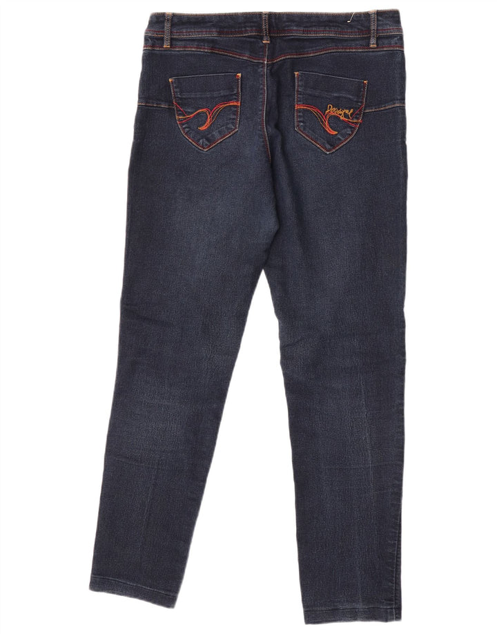 Jeans skinny Desigual da donna W34 L29 Blu