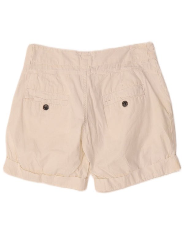 Pantaloncini cargo da donna Diesel W28 cotone bianco medio