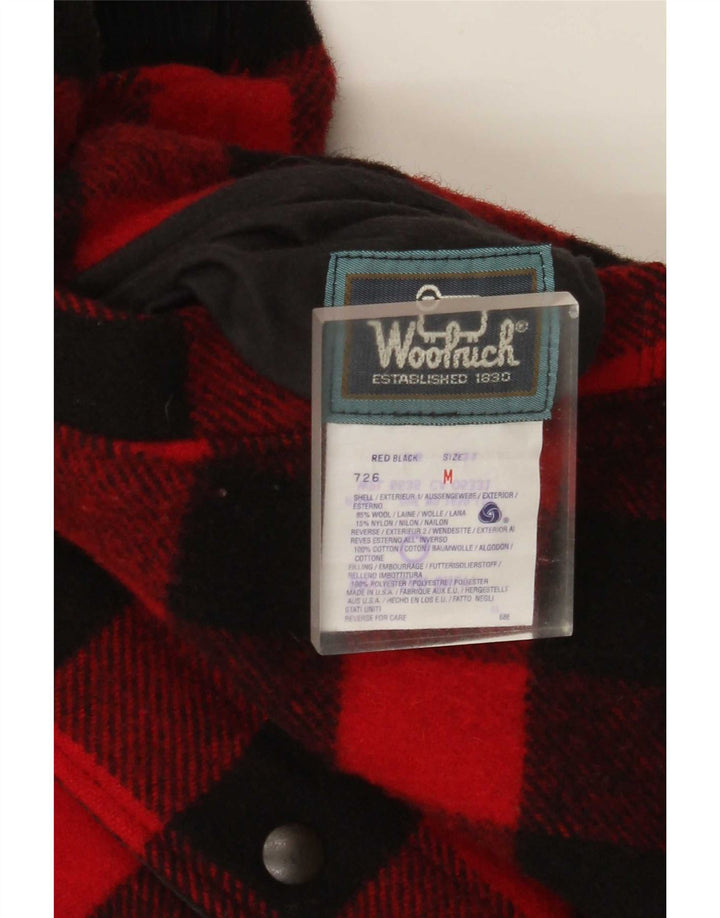 Gilet in velluto a coste reversibile da uomo Woolrich UK 38 lana nera media