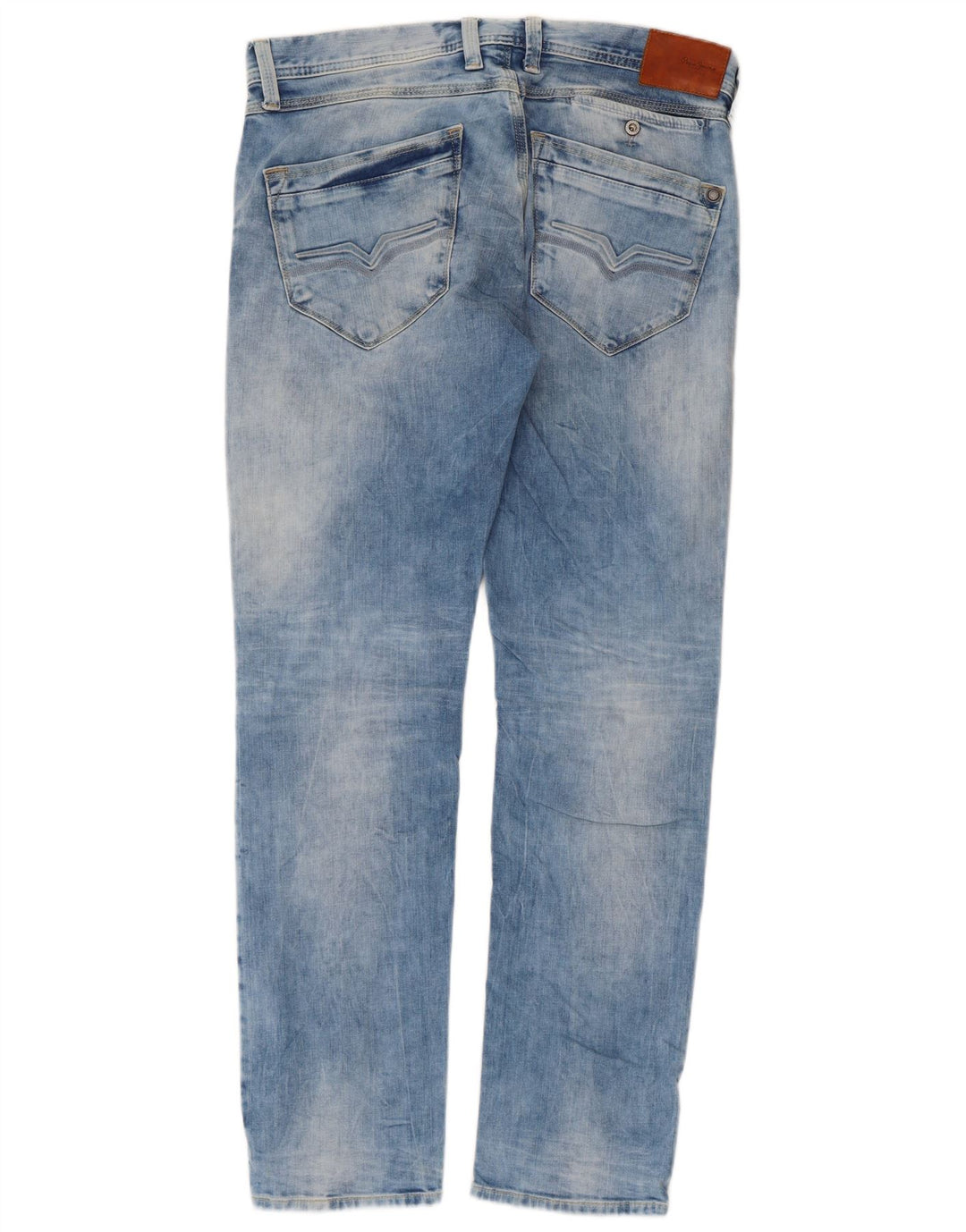 Jeans dritti da donna PEPE Jeans W33 L32 cotone blu