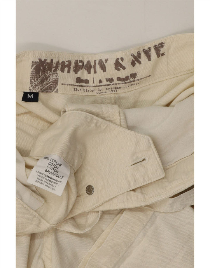 Pantaloncini chino da uomo Murphy & Nye medi W32 in cotone beige