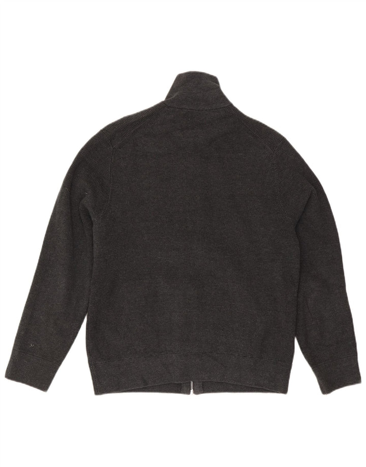 Maglione cardigan da uomo Marks & Spencer grande poliestere grigio