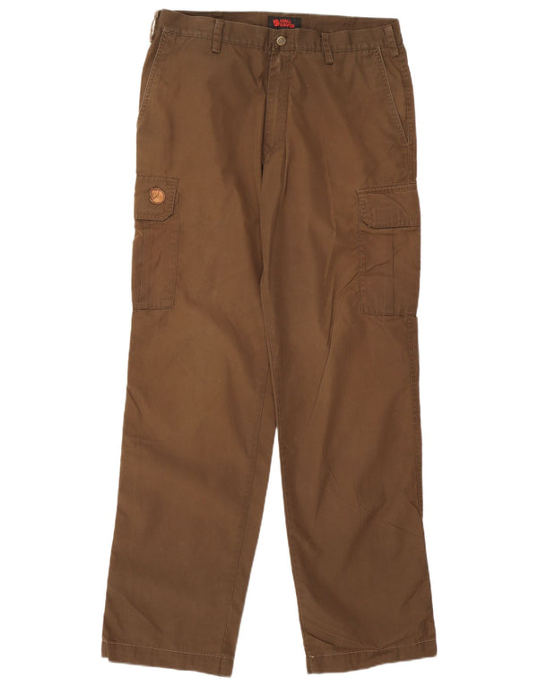 Pantaloni cargo dritti da uomo Fjall Raven IT 50 Large W32 L33 Beige
