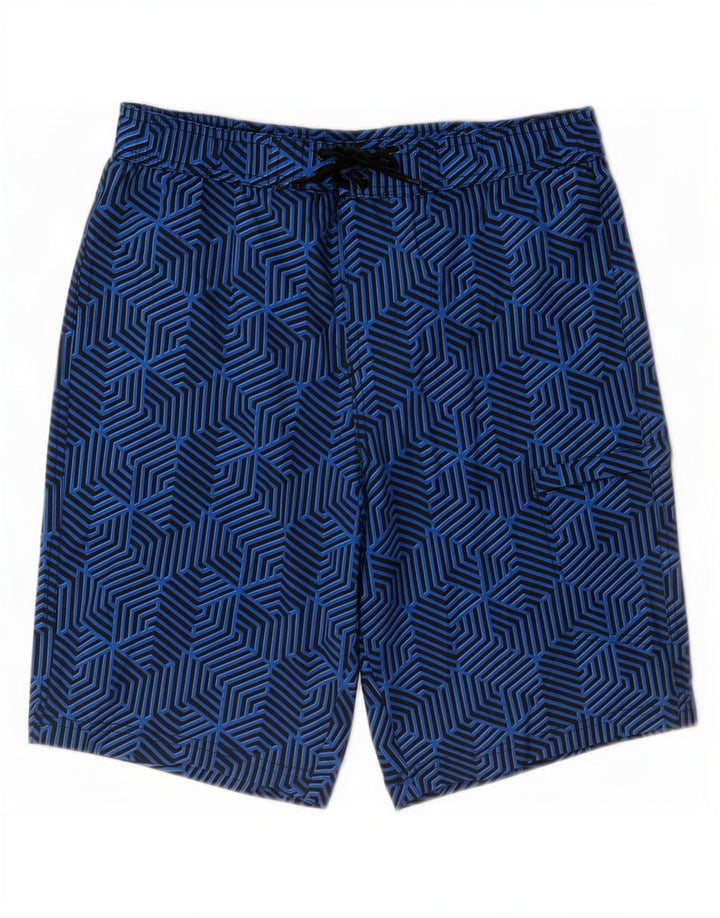 Pantaloncini da bagno da donna Mountain Warehouse Piccoli in poliestere geometrico blu