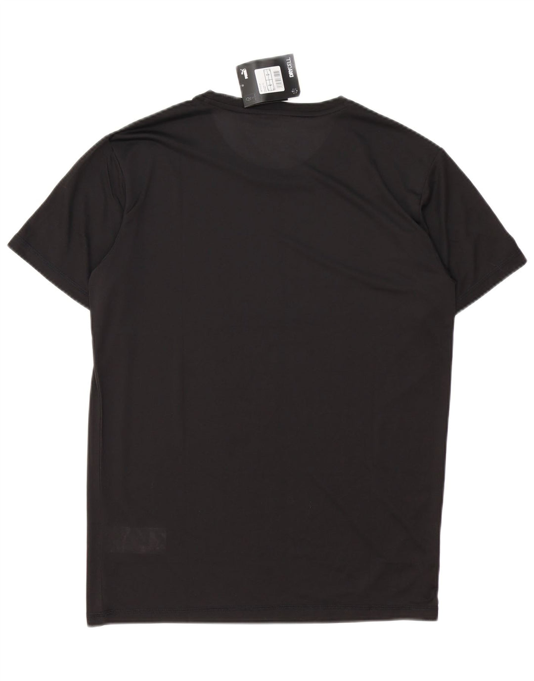 T-shirt da uomo PUMA Top Small nera in poliestere