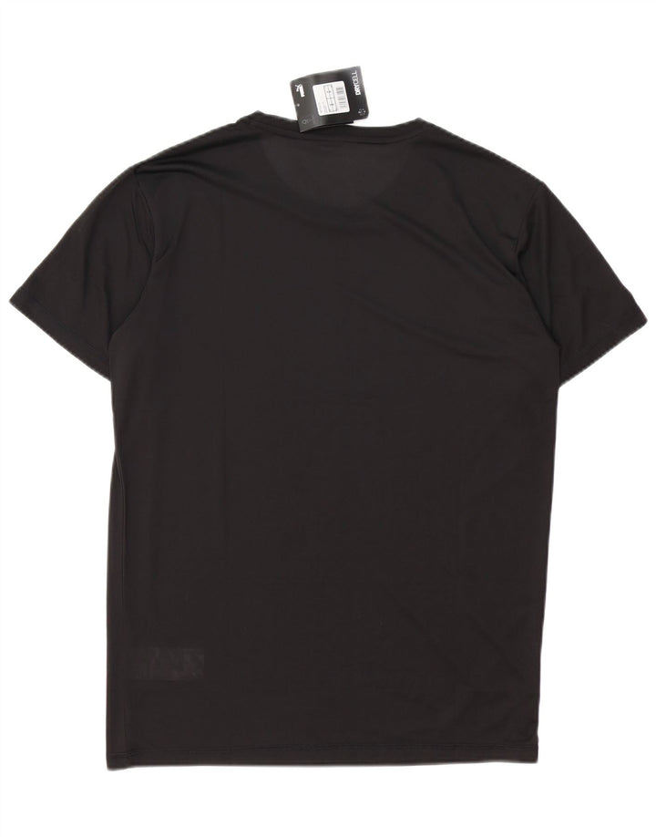 T-shirt da uomo PUMA Top Small nera in poliestere