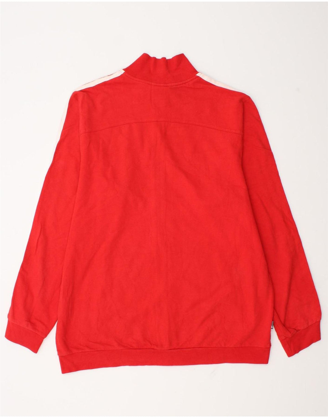 Giacca da ginnastica da uomo Adidas Large rossa in cotone