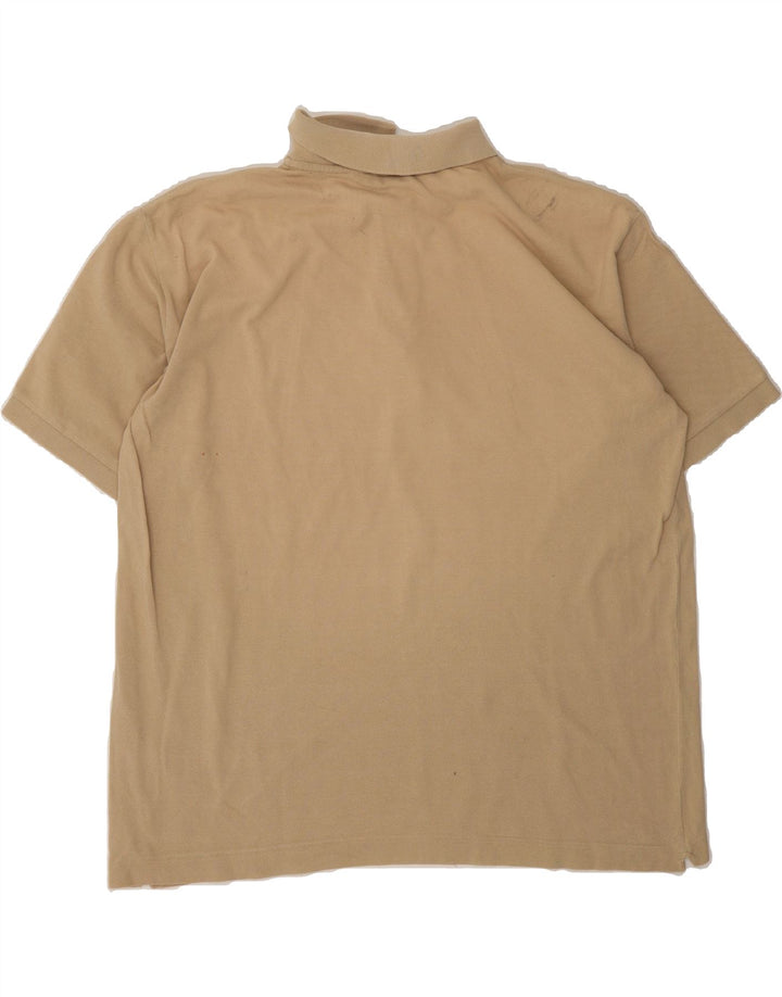 KAPPA Mens Polo Shirt XL Beige Cotton Vintage Kappa and Second-Hand Kappa from Messina Hembry 