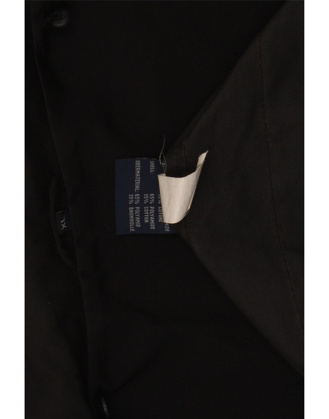 DECATHLON Giacca multiuso da uomo UK 42 XL Nera in poliammide