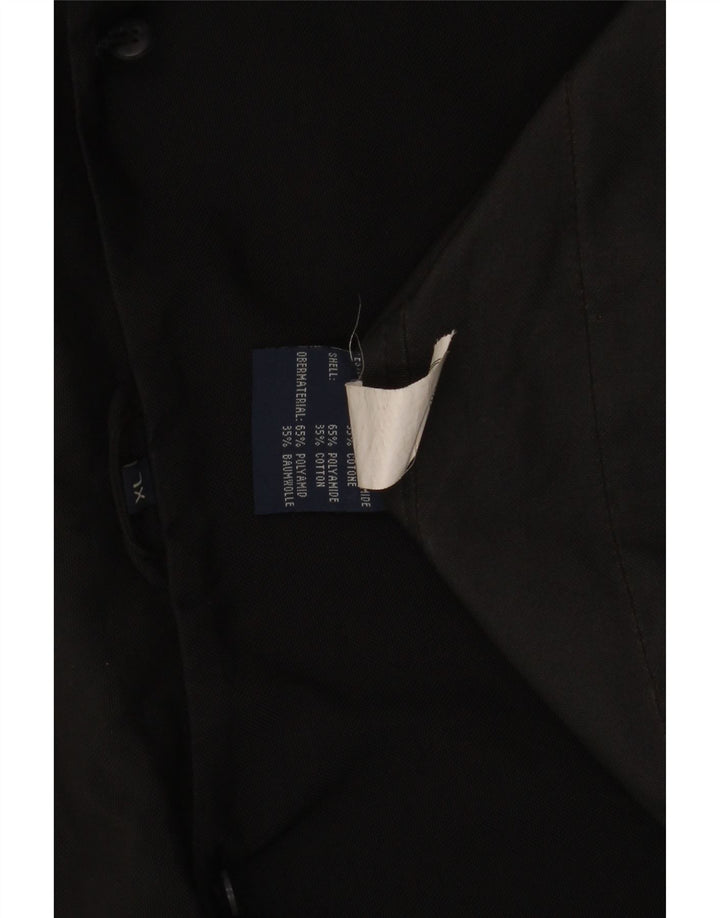 DECATHLON Giacca multiuso da uomo UK 42 XL Nera in poliammide