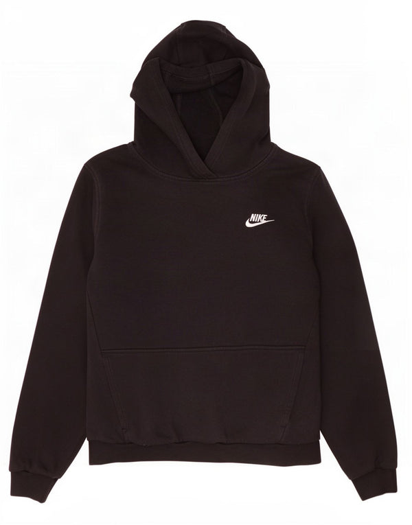 Felpa con cappuccio Nike Bambina 13-14 anni XL Cotone Nero