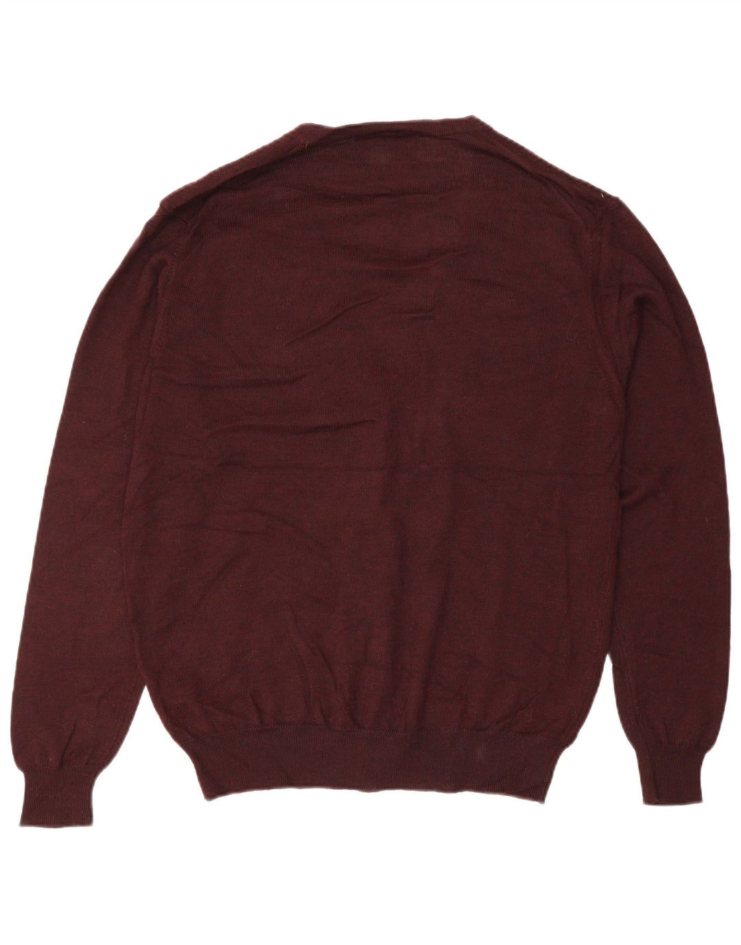 Maglione cardigan da uomo Marks & Spencer medio bordeaux in acrilico