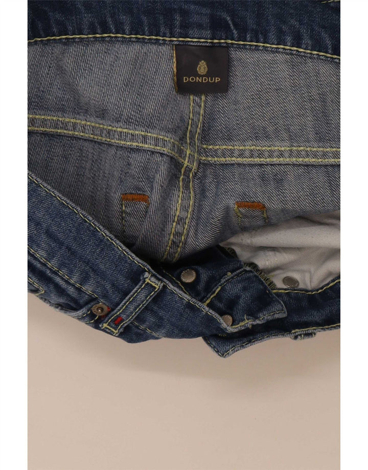 Dondup Jeans Slim Donna W33 L32 Cotone Blu