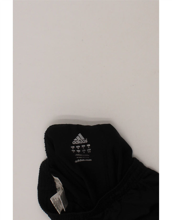 ADIDAS Boys Climalite Sport Shorts 7-8 Years Medium  Black Vintage Adidas and Second-Hand Adidas from Messina Hembry 