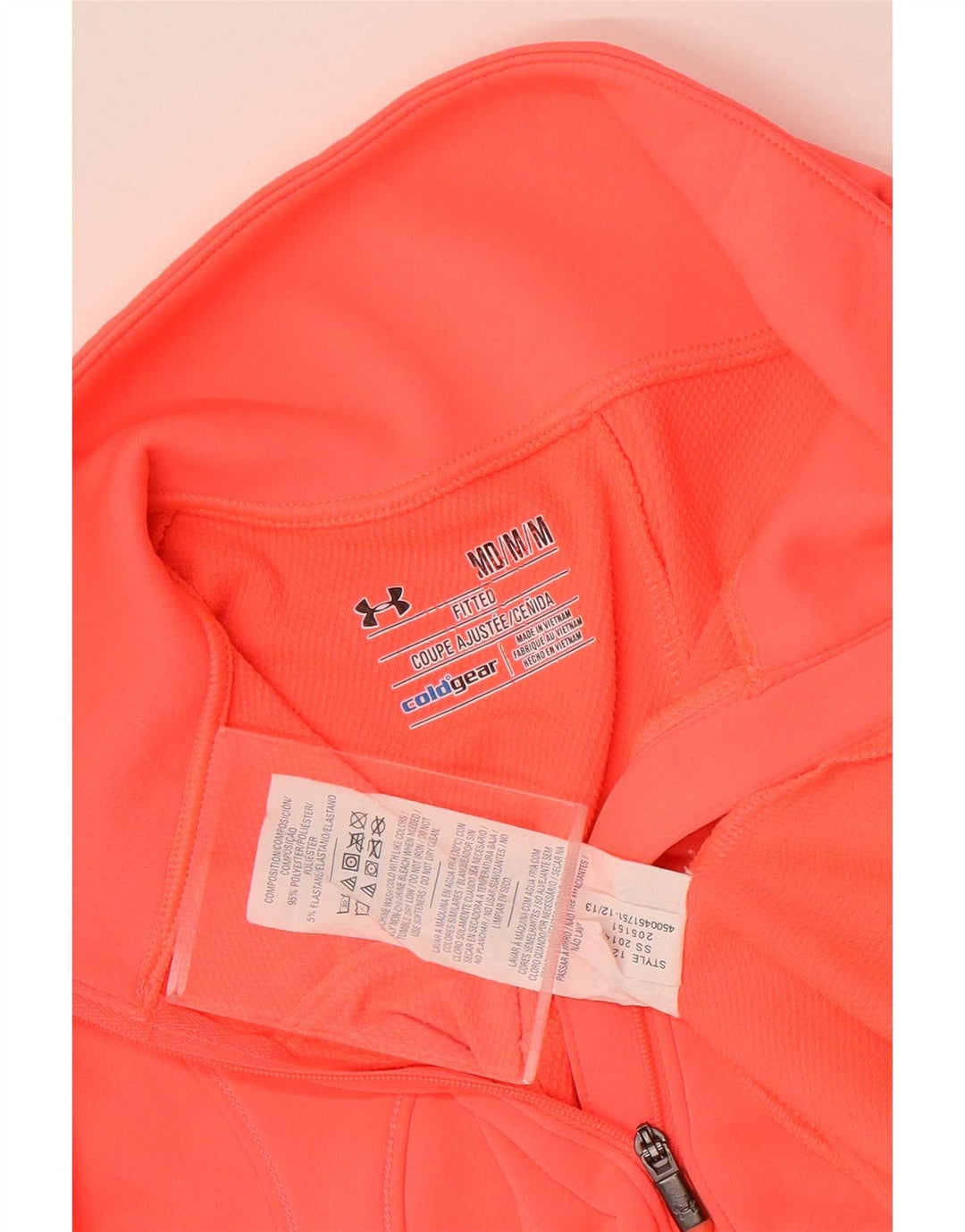 Maglietta pullover aderente da donna Under Armour UK 12 Rosa medio