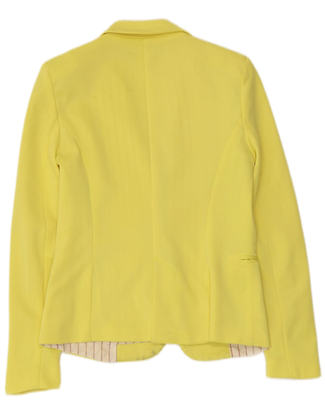 Giacca blazer a 1 bottone da donna Zara UK 6 XS gialla