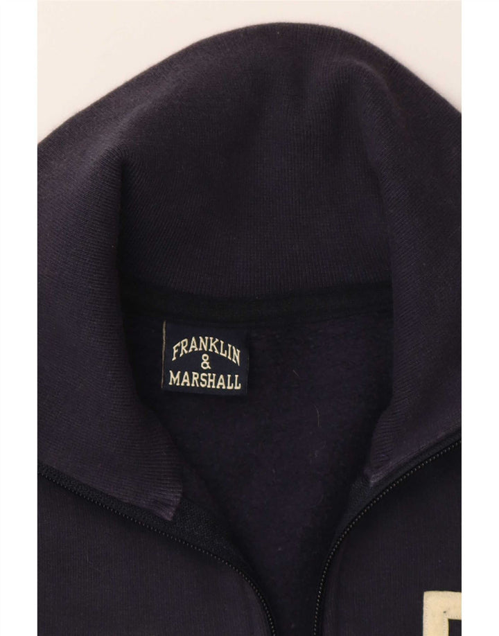 Giacca da ginnastica da uomo Franklin & Marshall, colore blu navy medio
