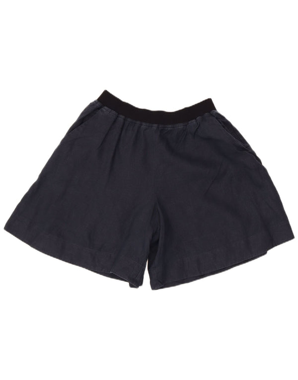 Pantaloncini casual da donna dalla vestibilità rilassata Cos EU 34 XS W26 Canapa blu navy