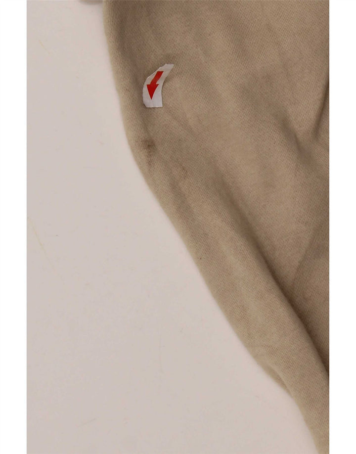 Felpa da uomo Nike Maglione grande in cotone beige
