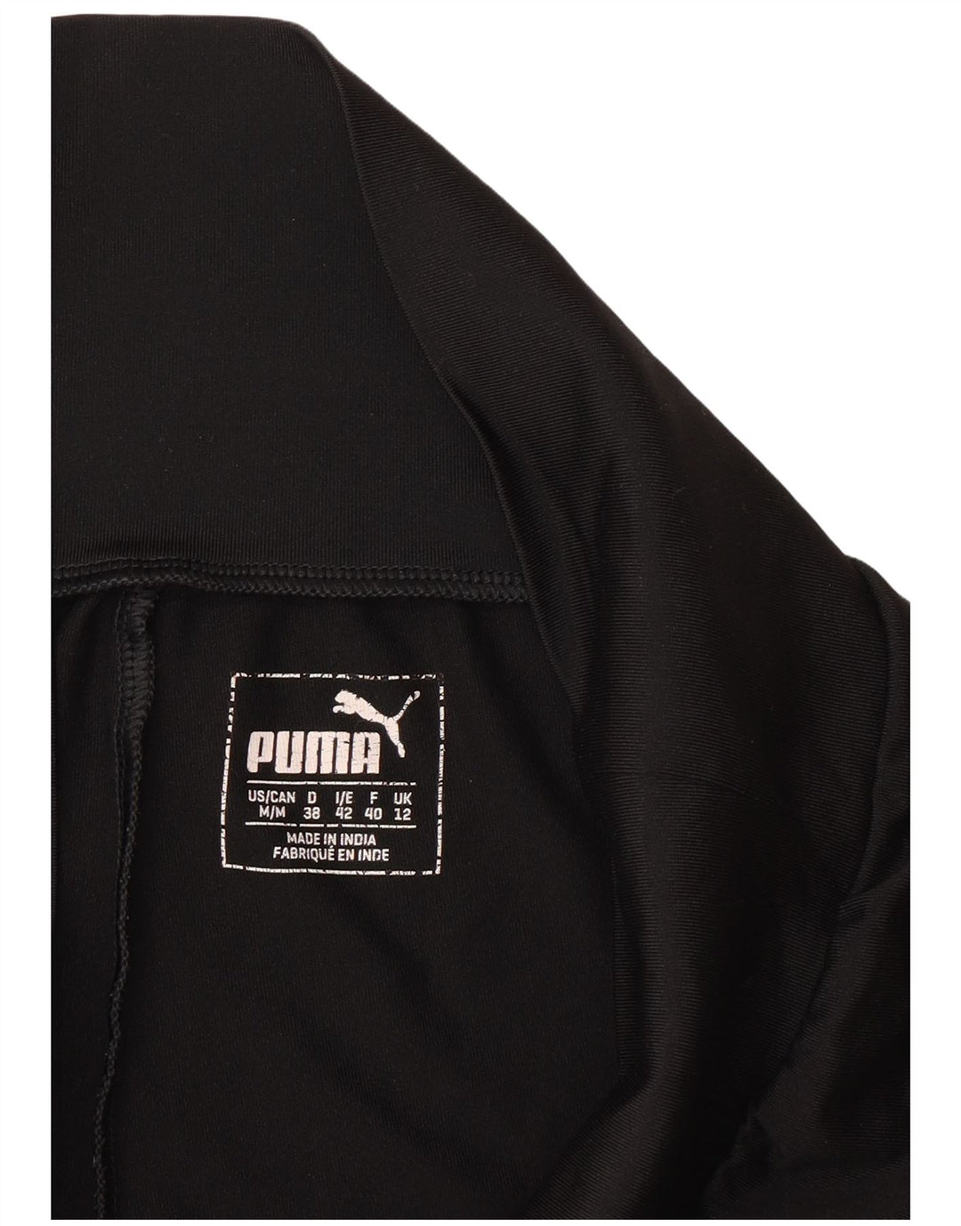 Leggings Capri da donna Puma UK 12 medio nero poliestere