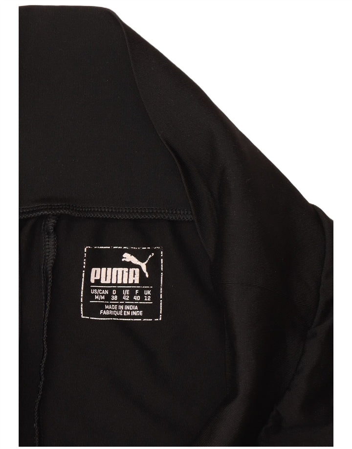 Leggings Capri da donna Puma UK 12 medio nero poliestere