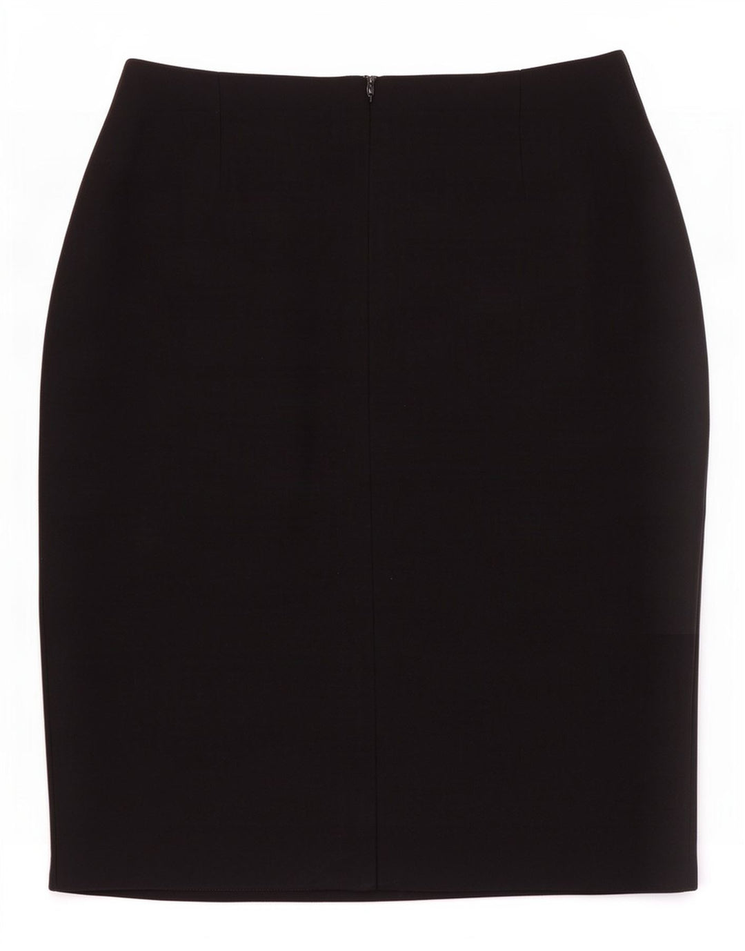 Gonna a tubino da donna Marks & Spencer UK 14 media W28 viscosa nera