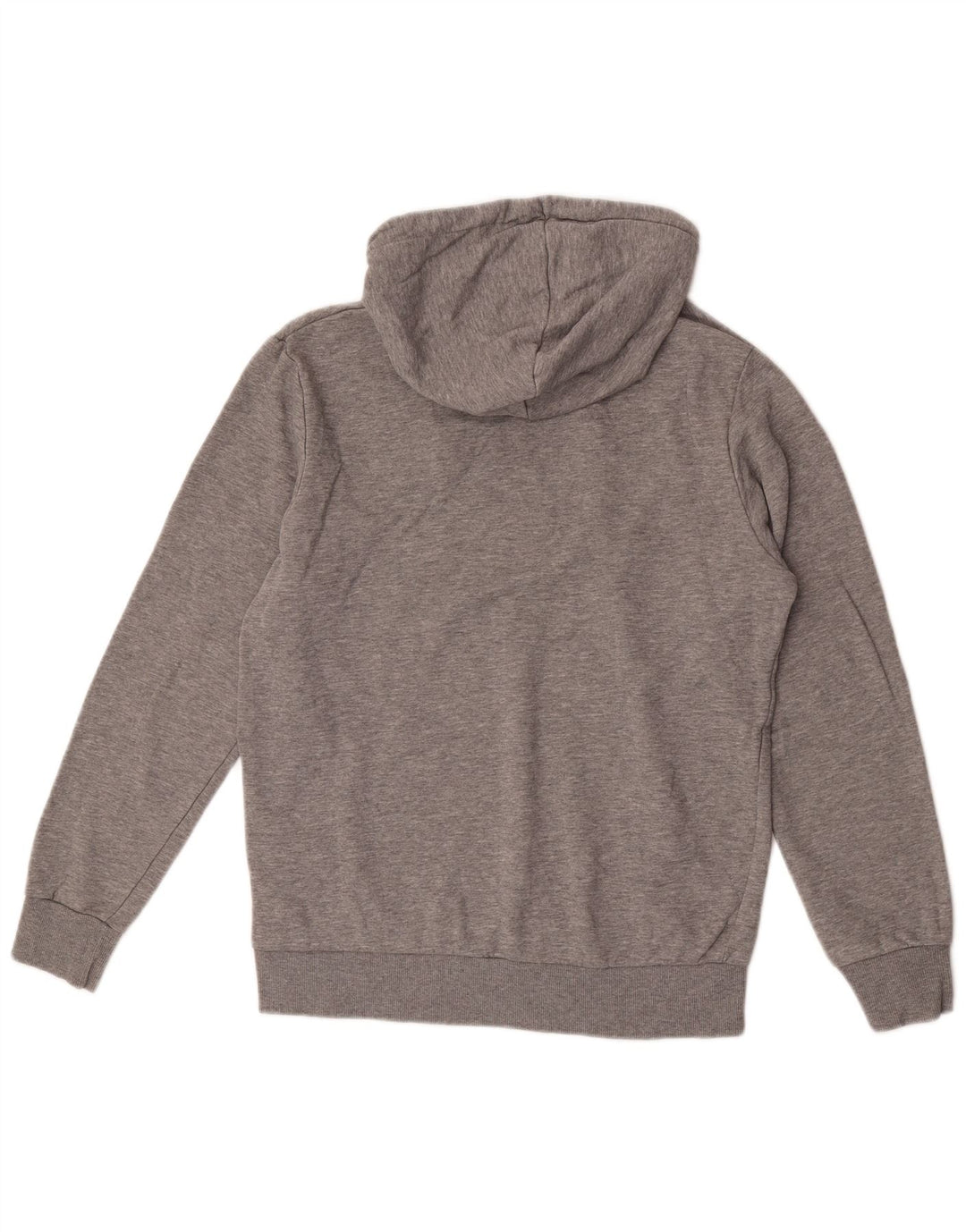 Maglione con cappuccio da uomo Jack & Jones in cotone chiazzato grigio medio