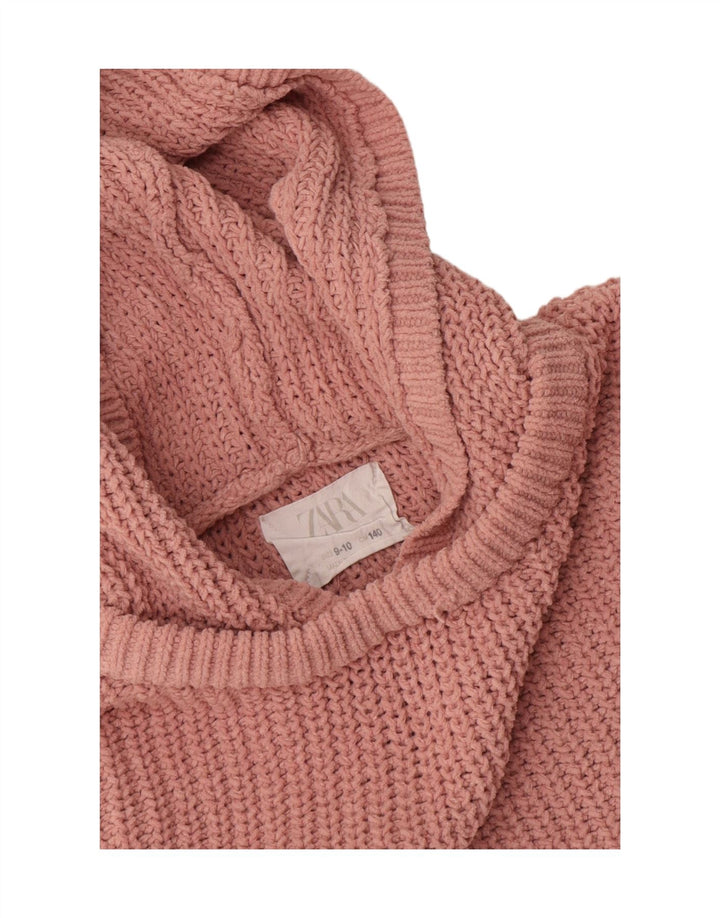 Maglia con cappuccio per ragazze Zara 9-10 anni Rosa