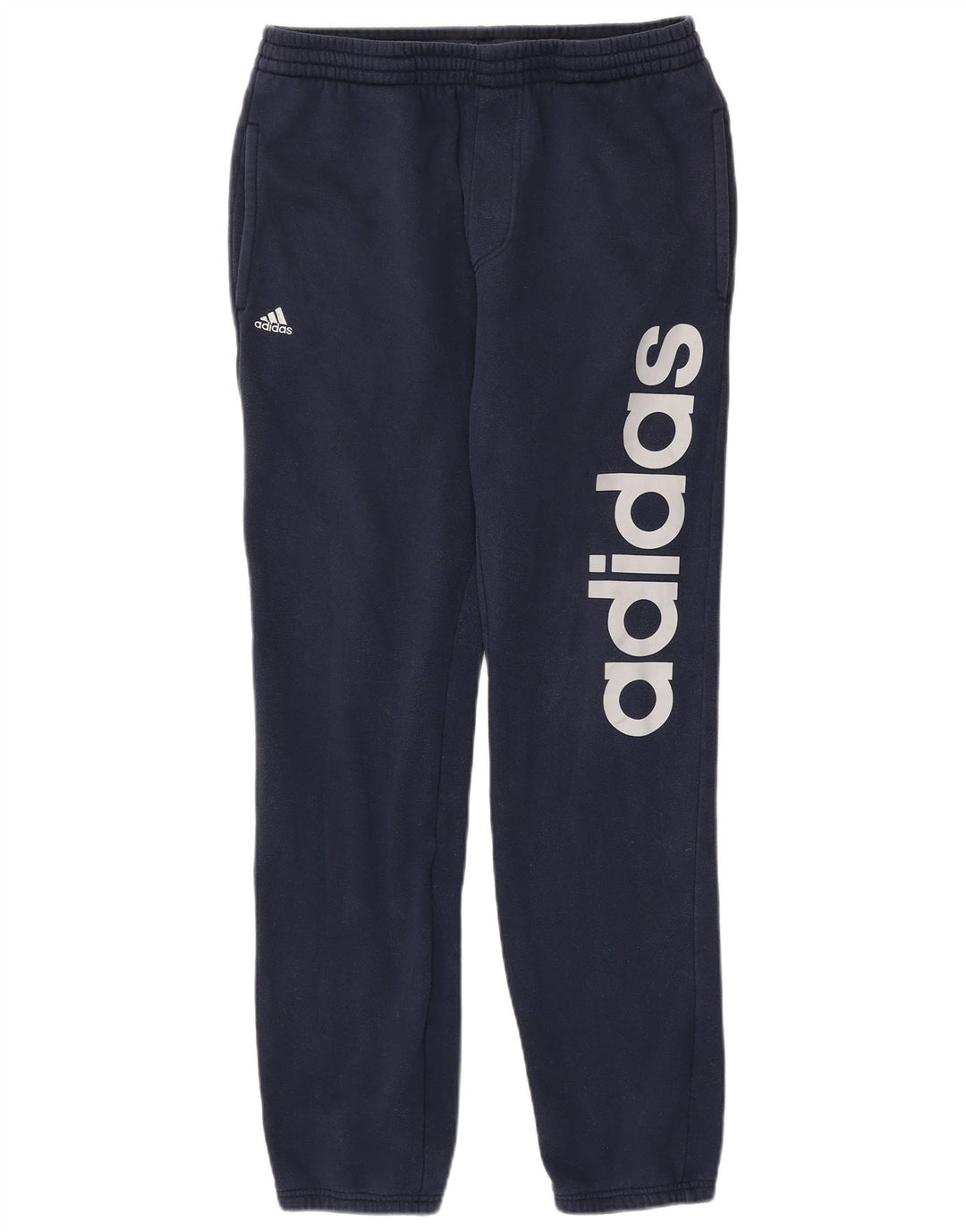 Pantaloni da jogging Adidas Climalite Graphic da uomo, colore blu navy medio