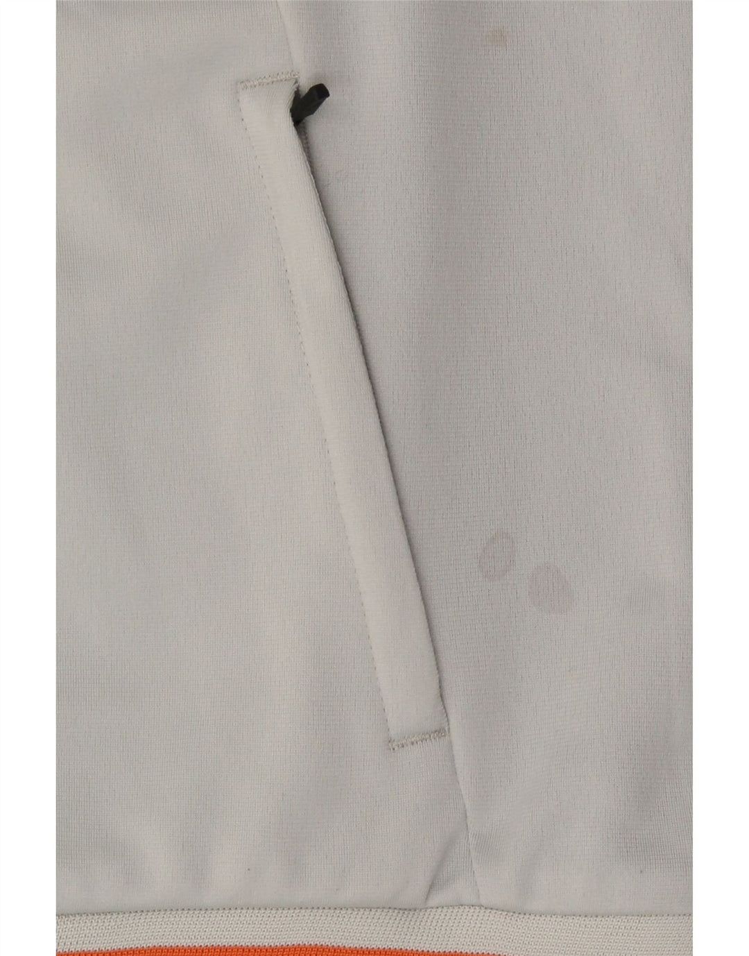 ASICS Womens Tracksuit Top Jacket UK 16 Large White Colourblock Polyester Vintage Asics and Second-Hand Asics from Messina Hembry 