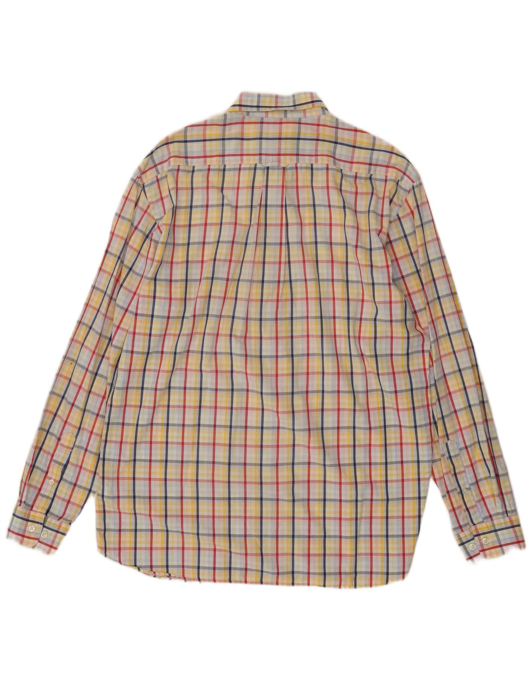 GANT Camicia da uomo in popeline Georgica vestibilità regolare a quadri grandi multicolori
