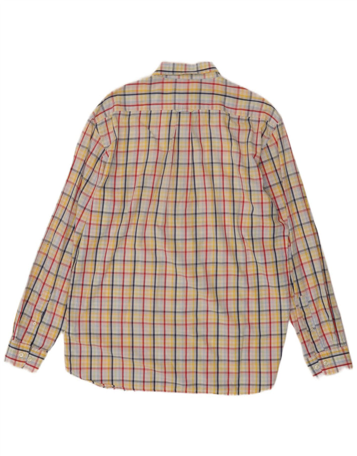 GANT Camicia da uomo in popeline Georgica vestibilità regolare a quadri grandi multicolori