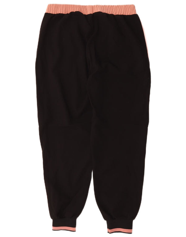 Pantaloni da tuta da donna Zara Joggers UK 14 Large Nero Colourblock