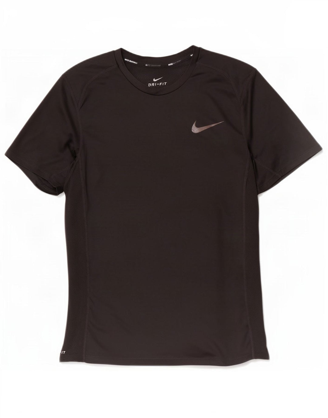 T-shirt Nike Dri Fit da uomo, piccola, in poliestere nero