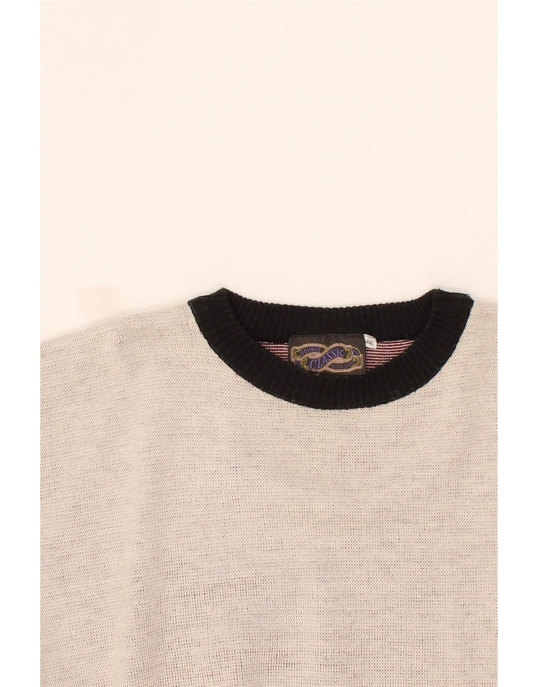Maglione maglione girocollo da uomo CLASSIC 2XL Acrilico Fair Isle bianco