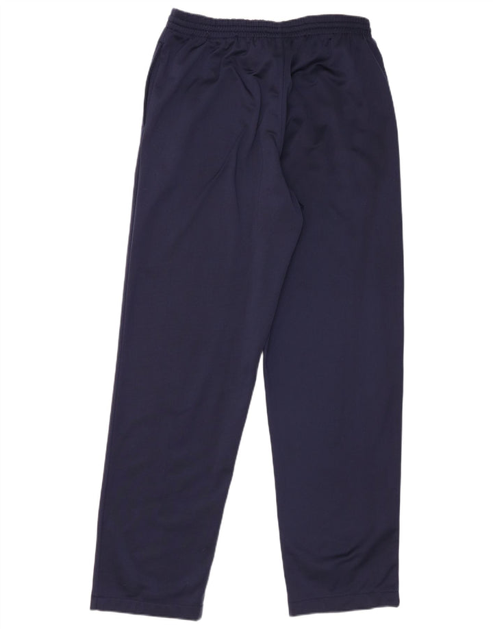 Pantaloni da tuta da uomo Lotto Grandi in poliestere blu navy