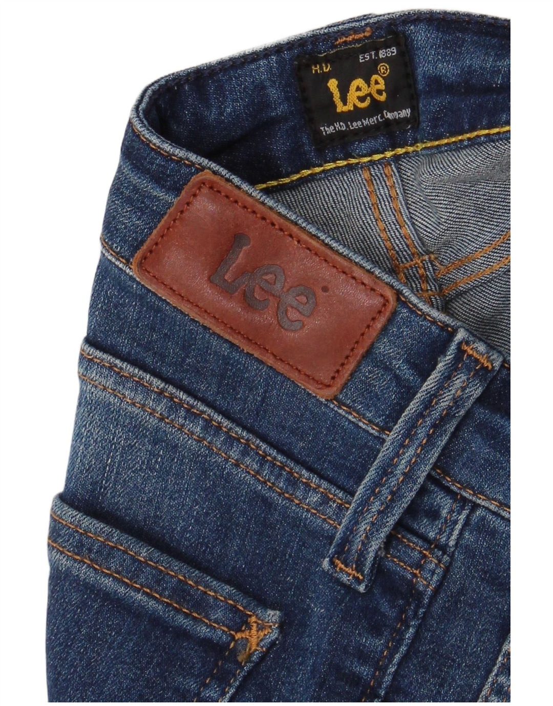 Jeans skinny da donna Lee W26 L30 Blu