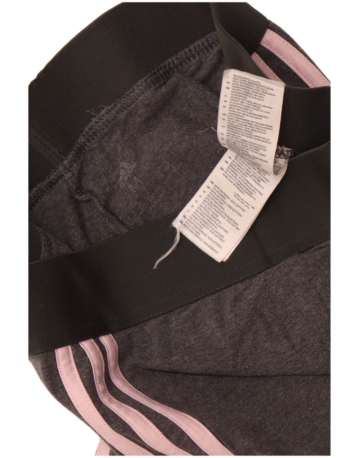 Leggings Adidas da donna UK 12 cotone grigio medio