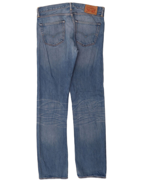 Levi's Uomo 504 Jeans dritti W32 L34 Cotone Blu