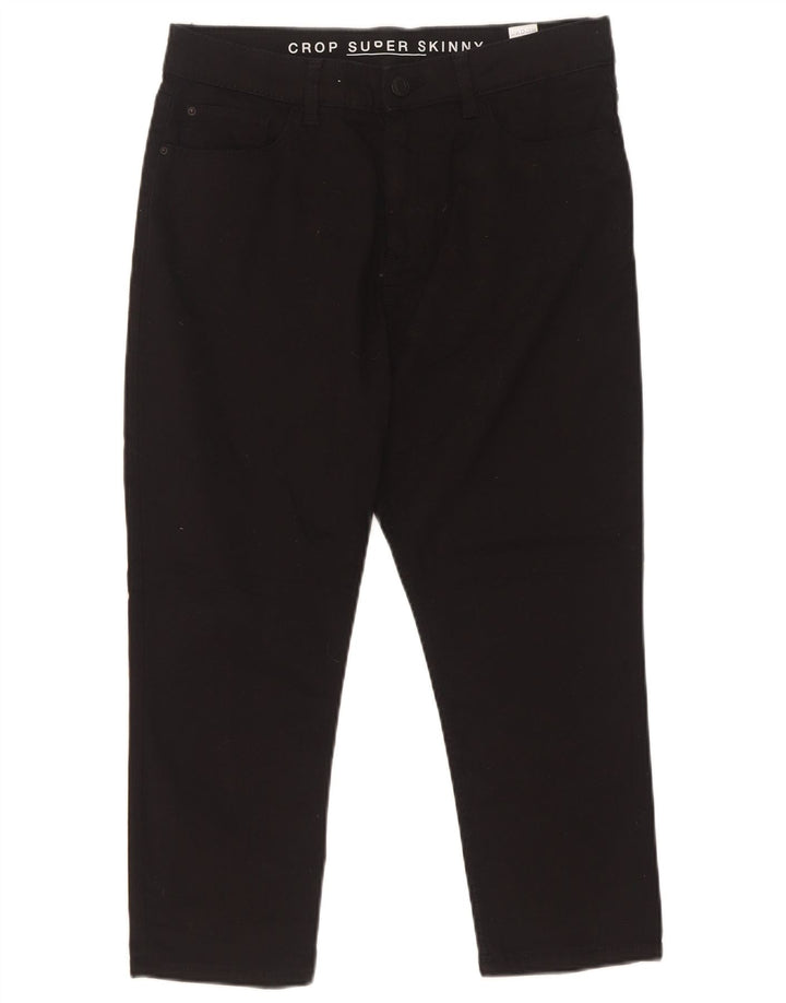 Pantaloni corti da donna Marks & Spencer UK 12 medi W30 L22 neri