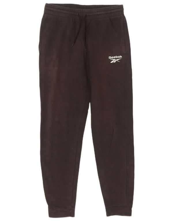 Pantaloni da tuta da uomo Reebok Joggers Small in cotone nero