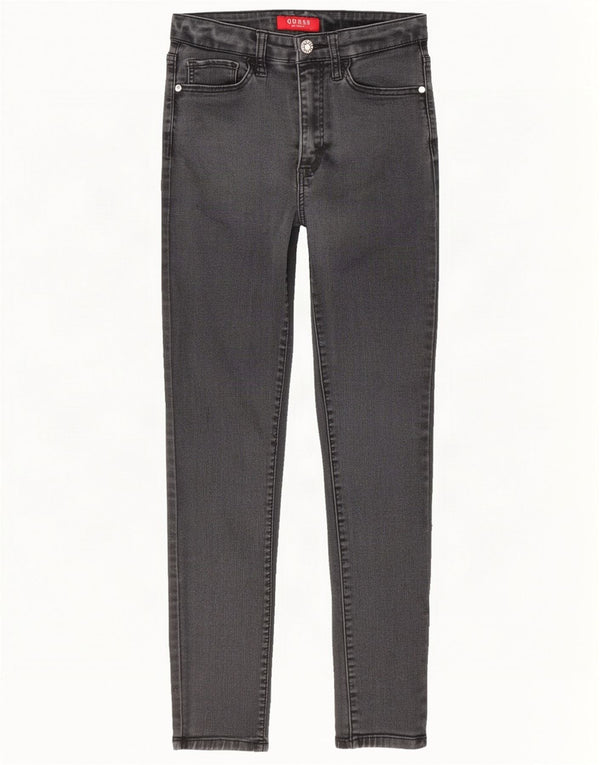 Jeans skinny da donna Guess W28 L25 cotone grigio