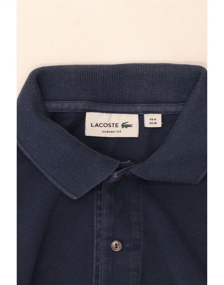 Polo da uomo Lacoste vestibilità classica taglia 4 medio blu navy