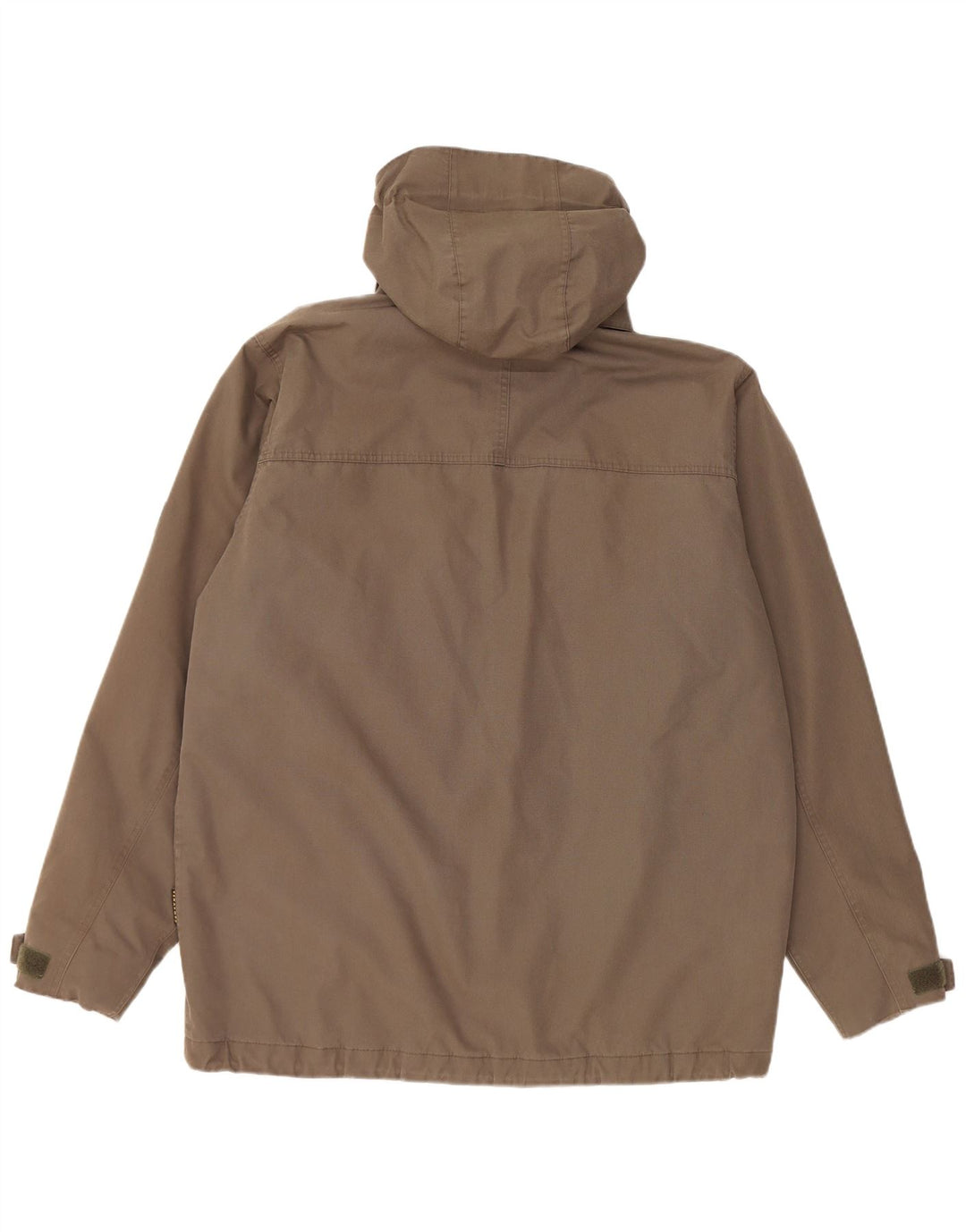 Giacca a vento con cappuccio da uomo Jack Wolfskin UK 40 Large Marrone Poliestere