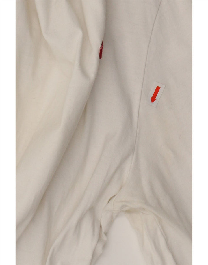 LEVI'S Mens Top Long Sleeve Large White Cotton Vintage Levi's and Second-Hand Levi's from Messina Hembry 