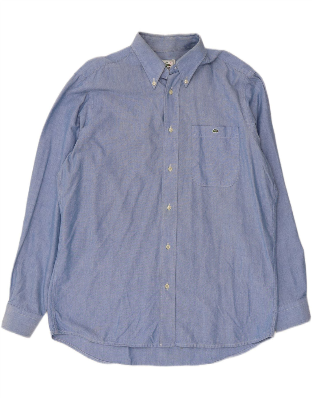 Camicia da uomo Lacoste taglia 40 cotone blu medio