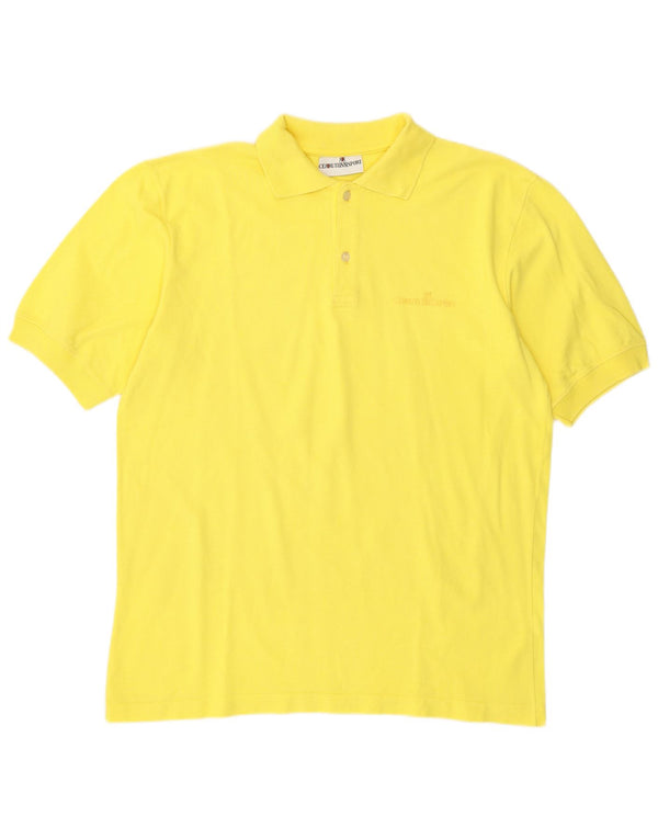 Polo Uomo Cerruti 1881 Large in Cotone Giallo